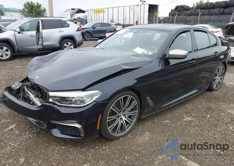 2019 BMW M550I xDrive из США, поврежденный, VIN WBAJB9C5XKB287927